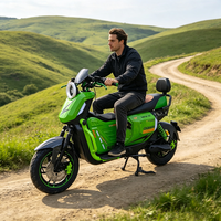 Scooter électrique tout-terrain à couple élevé pour la montée avec fonction NFC, longue autonomie, grande boîte de rangement, vélo électrique de banlieue