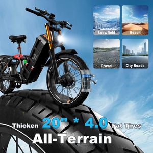 Bicicleta Eléctrica eAhora Juliet Pro II con Doble Motor, Horquilla Delantera con Amortiguación Mixta Ajustable y Bloqueable, Exclusiva para Adultos - Product Image 2