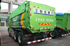 รถบรรทุกหนัก SINOTRUCK F3000 40 ตัน 8x4 ดีเซล ยูโร 5 เกียร์ธรรมดา สำหรับงานก่อสร้างในเมืองและขนส่งดิน - Product Image 5
