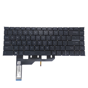 Teclado de Portátil Original Nuevo UI US Internacional para <span class=keywords><strong>MSI</strong></span> GS66 <span class=keywords><strong>GE66</strong></span> 9z.NJ2BN.A1D con Retroiluminación - Product Image 1