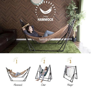 उच्च गुणवत्ता तह <span class=keywords><strong>3</strong></span> रास्ता झूला आउटडोर और इनडोर झूला के साथ बगीचे और समुद्र तट के लिए पोर्टेबल बैग ले जाने के साथ खड़े हो जाओ - Product Image 2