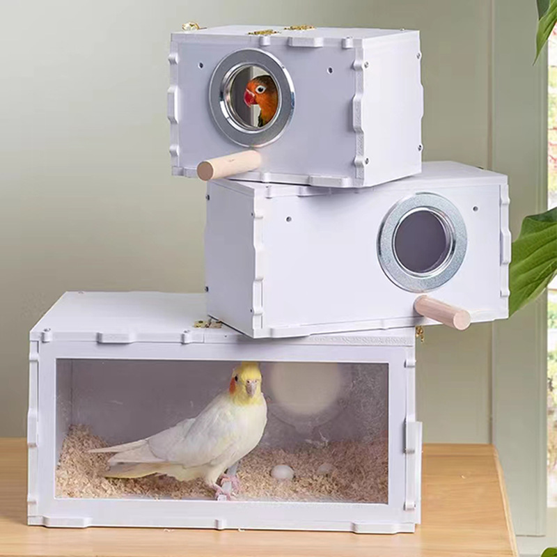 Low Price Love Bird Nesting Box Eco-Friendly & Safe Nesting