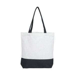 <b>Canvas</b> <b>Tote</b> Bag Large Capacity Shopping Bag Eco Friendly Cotton With Colorful Patchwork Design - Product Image 5