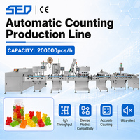 Compteur de capsules numérique entièrement automatique à 8 canaux certifié CE, haute productivité, machine de comptage électronique de comprimés pour la production