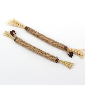 Mainan kucing alami dengan stik kayu Catnip dengan bau Matatabi dan bau benang yang mendorong stik perawatan gigi gila kucing - Product Image 5