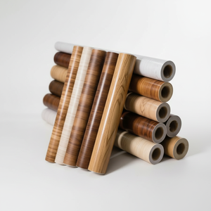 Película de PVC <span class=keywords><strong>para</strong></span> Decoración de <span class=keywords><strong>Puertas</strong></span>, Revestimiento de Muebles con Aspecto de Madera, Vinilo <span class=keywords><strong>para</strong></span> Envolver, Película de PVC <span class=keywords><strong>para</strong></span> Hoteles, Resistente al Calor y a Explosiones - Product Image 1