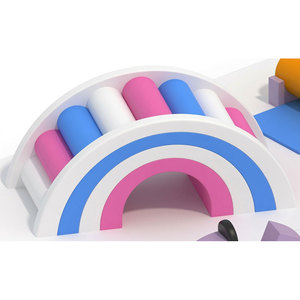 Juego de Juegos Interior de Plástico Colorido para Niños con Coches y Bloques, Juguete Educativo para el Área de Juegos en Casa - Product Image 4