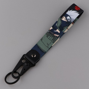 Anime per Kakashi Uchiha per <span class=keywords><strong>Itachi</strong></span> Car Eagle Beak ciondolo portachiavi nuovo stile ricamo cordino - Product Image 5