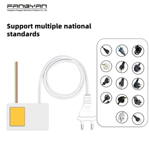 Miễn phí mẫu LED gương mờ cảm biến cảm ứng chuyển đổi một nút một/ba màu 100-240V DC12V 12W tích hợp trình điều khiển điện - Product Image 4