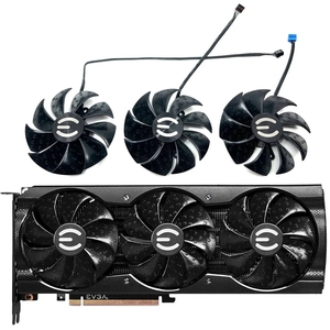 Nuevo ventilador GPU de 88MM <span class=keywords><strong>RTX</strong></span> 3060 <span class=keywords><strong>Ti</strong></span> FTW ULTRA GAMING, para <span class=keywords><strong>EVGA</strong></span> <span class=keywords><strong>RTX</strong></span> <span class=keywords><strong>3070</strong></span> 3070TI 3080 3080TI 3090 XC3 refrigeración de tarjeta de vídeo ULTRA GAMING - Product Image 1