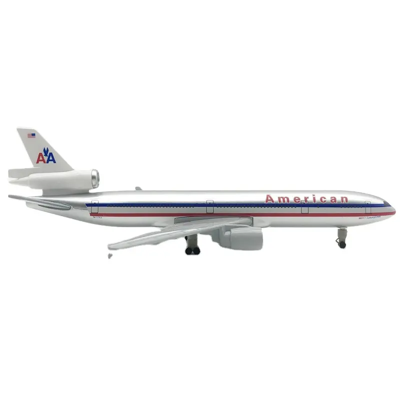 20cm logam campuran Air USA America MD MD-11 Airlines Airlines Diecast pesawat Model pesawat