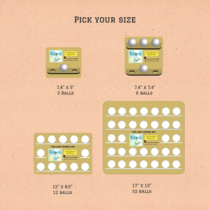 رف خشبي مخصص لعرض كرات الجولف مع صورة، هدية خشبية لعيد الأب لحفظ الذكريات، رف تذكاري للاعبي الجولف - Product Image 3