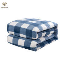 Xiangmai — couverture de noël Sherpa, Plaid très doux et léger, confortable, en tissu écossais et en flanelle