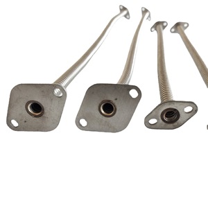 Tubo de gas de acero inoxidable tipo brida de 80 cm de longitud para conexión de quemador de horno de panecillos al vapor y olla de fideos - Product Image 1