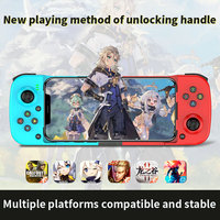 Mando inalámbrico Compatible con Bluetooth para Android/IOS, mando telescópico para PS4/P3 para Nintendo Switch Consol