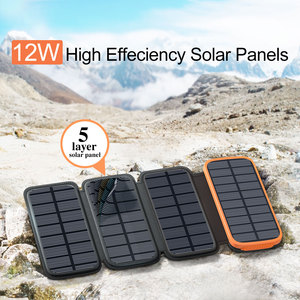 <span class=keywords><strong>Hiluckey</strong></span> prix de gros 20000Mah capacité Portable batterie externe 4 panneaux solaires <span class=keywords><strong>chargeur</strong></span> <span class=keywords><strong>solaire</strong></span> - Product Image 6