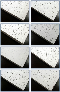 Tấm Trần sợi khoáng 600x600 âm thanh gạch Trần tùy chỉnh tấm Trần sợi khoáng treo trần tấm hấp thụ âm thanh - Product Image 6