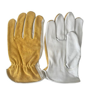 Guantes de Trabajo de Alta Calidad Grado AB para Hombre de Piel de Vaca Genuina para Seguridad, Aparejador, Jardinería, Construcción y Conductor - Product Image 2