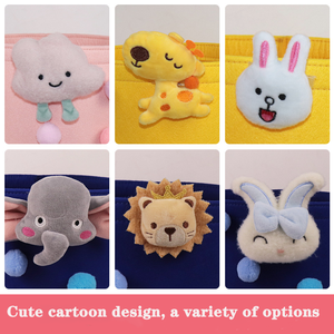 <span class=keywords><strong>Borsa</strong></span> Tote Personalizzata in Feltro Colorato a Tema Cartone Animato, Resistente e Portatile, per Regali di Compleanno per Bambini con Chiusura Aperta - Product Image 3