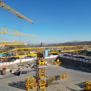 12 tonnes machines <span class=keywords><strong>de</strong></span> construction à dessus plat 48m tour <span class=keywords><strong>de</strong></span> grue <span class=keywords><strong>de</strong></span> levage avec engrenage et composants <span class=keywords><strong>de</strong></span> noyau <span class=keywords><strong>de</strong></span> moteur prix concurrentiel - Product Image 5