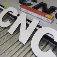 Panneaux composites en aluminium (ACP) Alucobond 3mm 4mm, découpe CNC/perforation/gravure/laser, pour enseignes personnalisées.