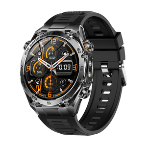 TKYUAN 2026 Rugged Outdoor Smart <b>Watch</b> 1.53" Large Battery 1000mAh IP68 Waterproof LED Flashlight Smartwatch - Product Image 3