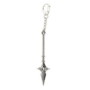 Porte-clés Anime <span class=keywords><strong>Seven</strong></span> <span class=keywords><strong>Deadly</strong></span> <span class=keywords><strong>Sins</strong></span> avec design Diankin Aiskano & Meliodas, modèle en métal, pendentif pour les fans et les collectionneurs - Product Image 4