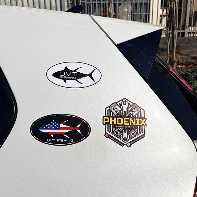 High Quality Custom Logo Vinyl Car Stickers Heavy UV Duty Durable Vehicle Motor Car Body Decals for Outdoor Use