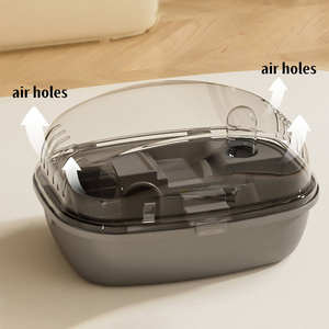 Cage à <span class=keywords><strong>hamster</strong></span> monocouche de luxe Nouveau petit chenil de luxe pour animaux de compagnie avec bol de nourriture Drinkert Maison de <span class=keywords><strong>hamster</strong></span> en métal avec fermeture à bouton - Product Image 5