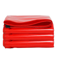 Bâche en PVC imperméable multi-usages personnalisée, bâche robuste et flexible pour la couverture temporaire d'événements en plein air
