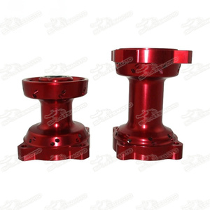 Red CNC SDG Rueda Spoke Rim Hubs Pit Dirt Bike Mini Motard <span class=keywords><strong>Minigp</strong></span> - Product Image 5
