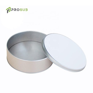Prosub Sublimation Blank Candy Metal <strong>Round</strong> Tin <strong>Box</strong> Diy Photo Custom Sublimation Printing Tin Boxes - Product Image 3