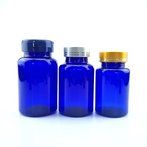 Botellas de Plástico PET/HDPE de 100ml y 120ml para Medicamentos, Píldoras, Vitaminas y Cápsulas, con Tapa a Prueba de Niños, Color Personalizado y Servicio OEM - Product Image 1