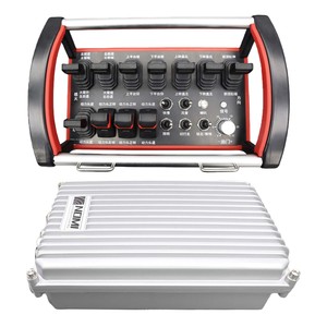 Hot Sale IP65 Waterproof Anti Shock Industrial <b>Remote</b> <b>Control</b> <b>with</b> Emergency Stop for Heavy Duty <b>Crane</b> & Construction Machinery - Product Image 1