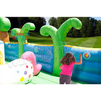 Aire de jeux gonflable combinée de qualité commerciale, thème princesse pour tout-petits, château gonflable, toboggan, parc gonflable Funcity, fête