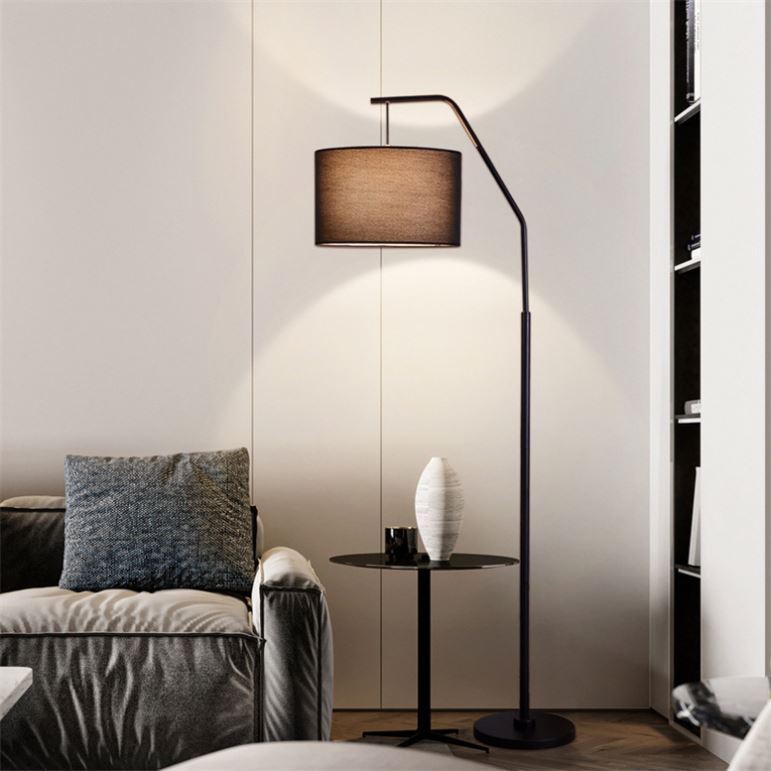 Minimalist Fishing LED Floor Lamp for