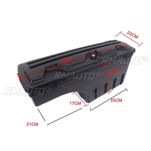 Caja de Almacenamiento para Maletero de Coche, Accesorios de Almacenamiento Interior para Tundra Raptor F150, Kit de Almacenamiento para Puerta de Coche - Product Image 5