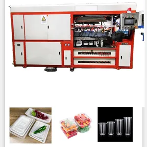 Factory Price in China PET Plastic Four-Station Blister and Used Thermoforming Machine for Egg Tray Vacuum Forming