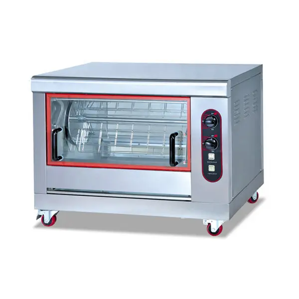 Commercial restaurant electric and gas chicken roasting grill machine oven