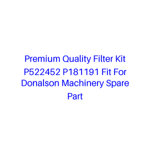 Kit de Filtro de Calidad Premium P522452 P181191 Compatible con Maquinaria <span class=keywords><strong>Donalson</strong></span>, Pieza de Repuesto - Product Image 1