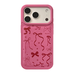 Funda de Teléfono con Lazo de Rosa, Estilo Nuevo, para iPhone 17 Pro <span class=keywords><strong>Max</strong></span>, 16, 15, 14, 13, de Cuero, Estilo Coreano para <span class=keywords><strong>Mujer</strong></span>, Resistente a Caídas - Product Image 6