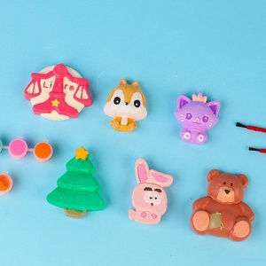 ตุ๊กตา DIY สร้างสรรค์สำหรับเด็ก ชุดงานฝีมือ ระบายสีด้วยมือ ของขวัญระบายสีสร้างสรรค์ ของเล่นระบายสี - Product Image 6