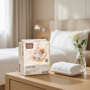 Mignonnes serviettes en papier imprimées chat, paquet doux de mouchoirs <span class=keywords><strong>Kleen</strong></span>, serviettes en papier 6 plis pour chambre d'hôtel - Product Image 4