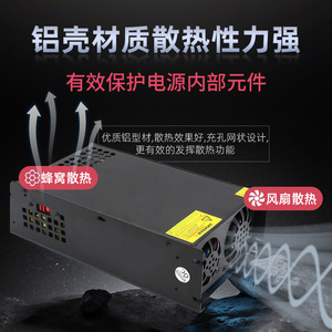 เวลิกา เซ ซีรีส์ ดีซี พาวเวอร์ซัพพลาย 350W 1500W จ่ายไฟเดี่ยว สำหรับระบบไฟส่องสว่าง กล้องวงจรปิด และระบบรักษาความปลอดภัย - Product Image 5
