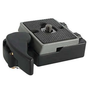 BEXIN 200PL-14 Nhôm Đen Xám <span class=keywords><strong>Tripod</strong></span> Máy Ảnh Phát Hành Nhanh Tấm Kẹp Cơ Sở Cho SLR <span class=keywords><strong>Tripod</strong></span> <span class=keywords><strong>Manfrotto</strong></span> Bóng Head <span class=keywords><strong>Tripod</strong></span> - Product Image 3