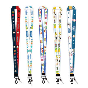 Cordón de tela para teléfono móvil, Cordón de cuello, cadena larga y corta para teléfono móvil, colgante, cadena colgante, llavero de dibujos animados - Product Image 1