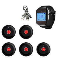Pager sans fil 433,92 MHz pour soignants d'urgence, pager pour personnes âgées ou handicapées, pager vibrant étanche pour hôpital et clinique