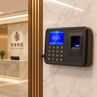 Machine de pointage biométrique USB JINGXIN avec clavier, capacité de 1000 utilisateurs, horloge de pointage par empreinte digitale pour les petites et moyennes entreprises