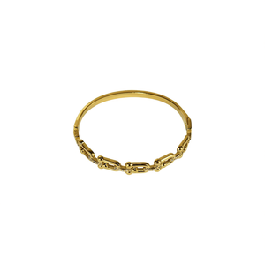 สร้อยข้อมือแฟชั่นแบบโซ่ 316L สแตนเลสสตีล ชุบทอง PVD ทนทาน ยั่งยืน - Product Image 2