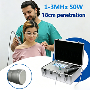 Masseur corporel professionnel Ultrawave - Appareil <span class=keywords><strong>de</strong></span> thérapie des tissus profonds 1-3 MHz pour le soulagement <span class=keywords><strong>de</strong></span> la douleur chronique et la récupération des blessures sportives - Product Image 1